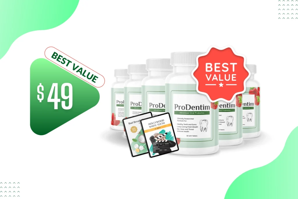 ProDentim Review – Oral probiotic supplement for fresh breath and healthy gums